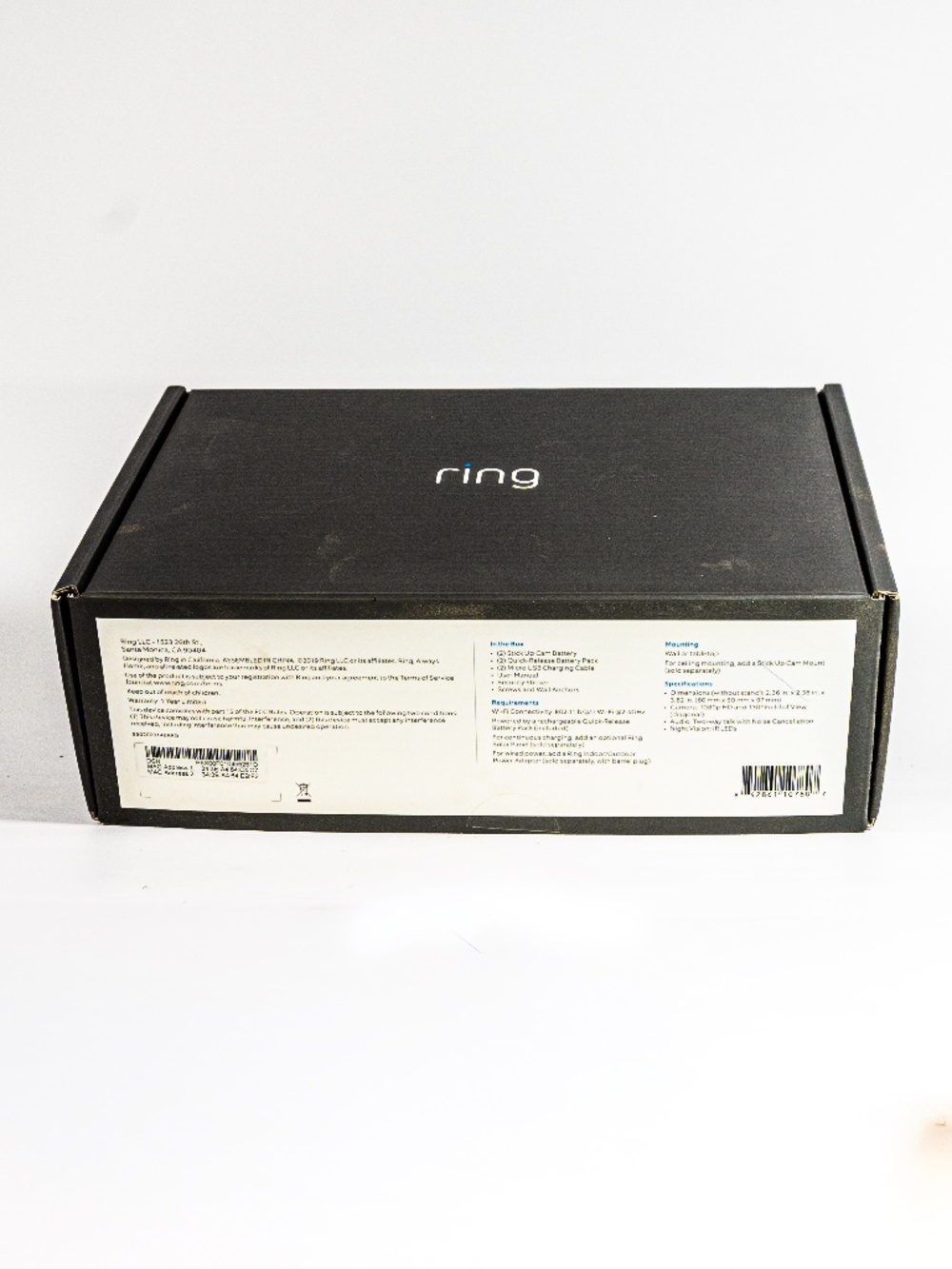 Pair of RING Outdoor Stick Up Cameras